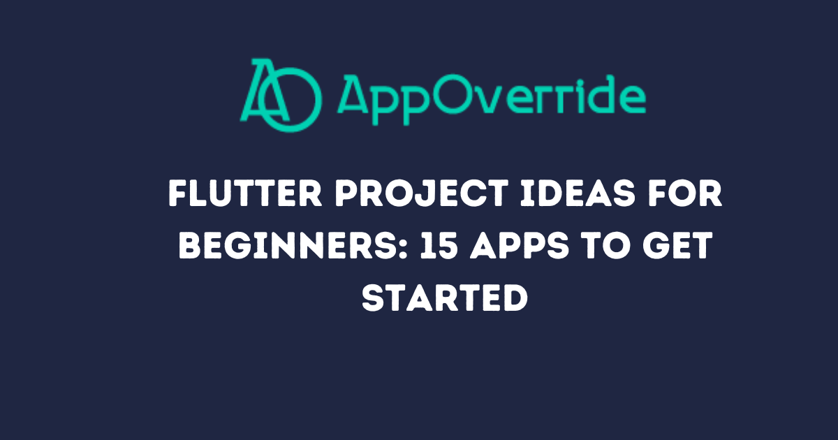 flutter project ideas