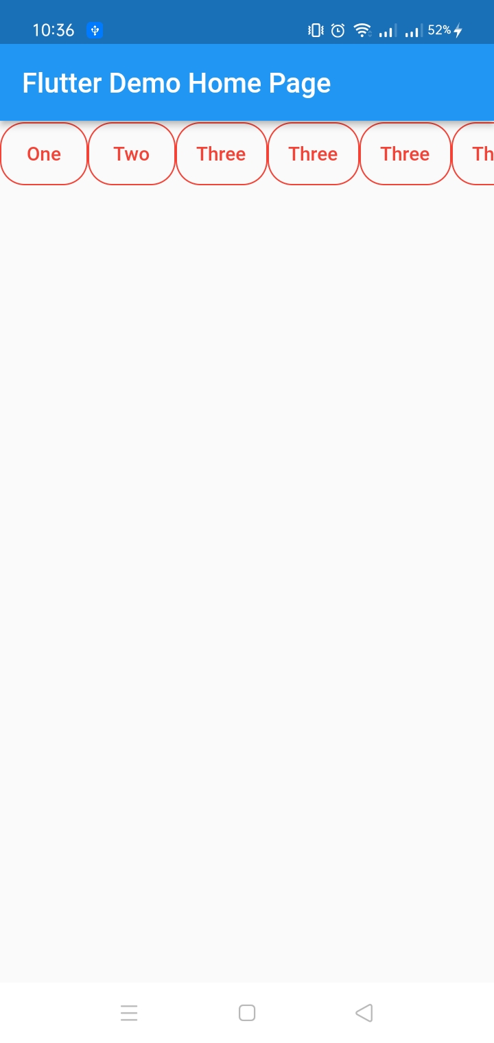 Horizontal scrolling in flutter inside Row