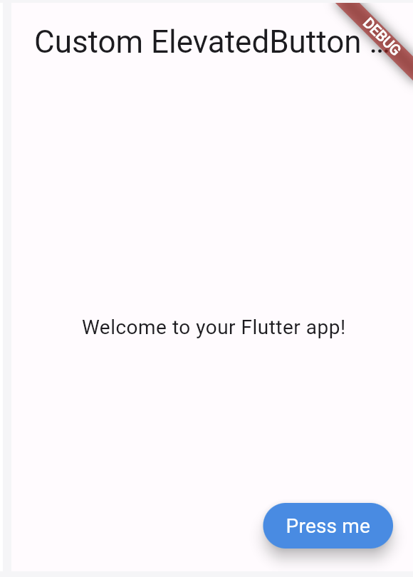 Elevatedbutton Output
