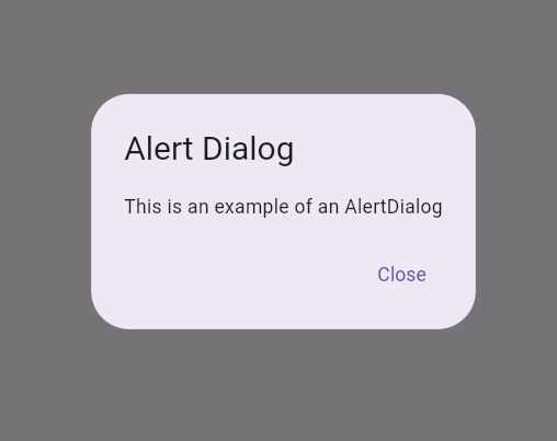 Insert Alertdialog in Flutter – Full Code Example 1